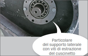 Detail of Edilzeta Mixing Bucket in Hardox - BE PR 800